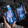 Genshin Impact Columbina For iPhone 17 Pro Max 16 15 14 13 12 11 Plus Black Soft Phone Cover