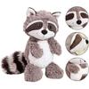 Rocky Plush Raccoon Toy, Gray, 25 cm, Soft Cuddly Stuffed Animal, Kids Gift