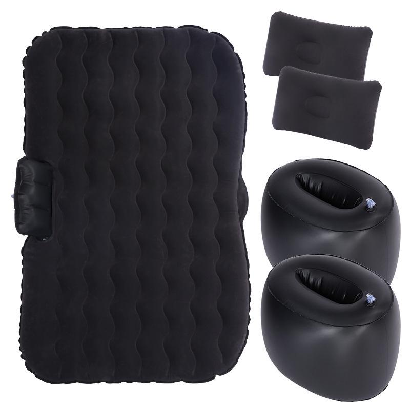 Inflatable Car Mattress for SUV and Sedan - Folding Travel Bed for Sleep and Self-Driving Tours