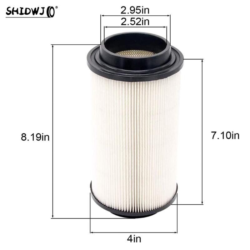 1pcs 7080595 Air Filter For Polaris Sportsman 400 500 550 570 600 700 800 850 High Quality Scrambler Magnum ATV Parts