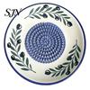 Ręczny Akcesorium Kuchenne do Tarcia Ceramiczna Tarcza do Tarcia Imbiru i Czosnku, Tarka z Ostrymi Zębami, Łatwe Niezbędne do Pasty do Czyszczenia Tarki Puree