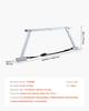 Universal RV Stabilizer, RV Bumper Stabilizer for Trailers, Campers, Fifth Wheel, Compact Foldable Design for Easy Storage, Adjustable Height from