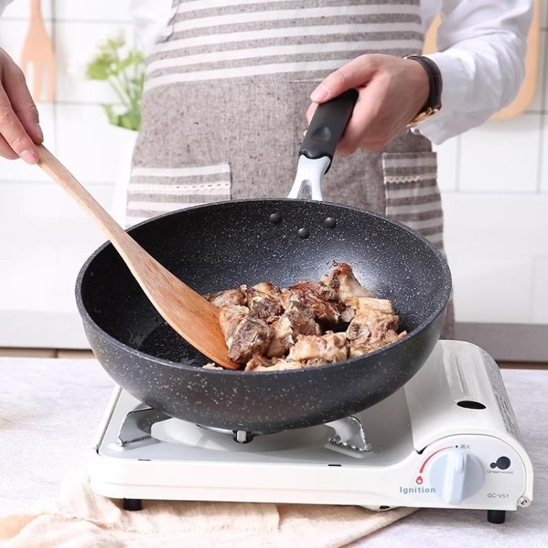 1 ks Dřevěná špachtle na vaření a míchání Dřevěné raclette špachtle Kuchyňské náčiní Olej Nepřilnavé