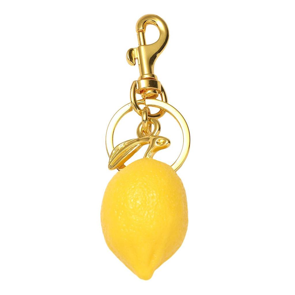 Fruit Personality Resin Keychain Pendant