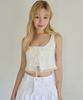 5OML Knit Lace Top (White)