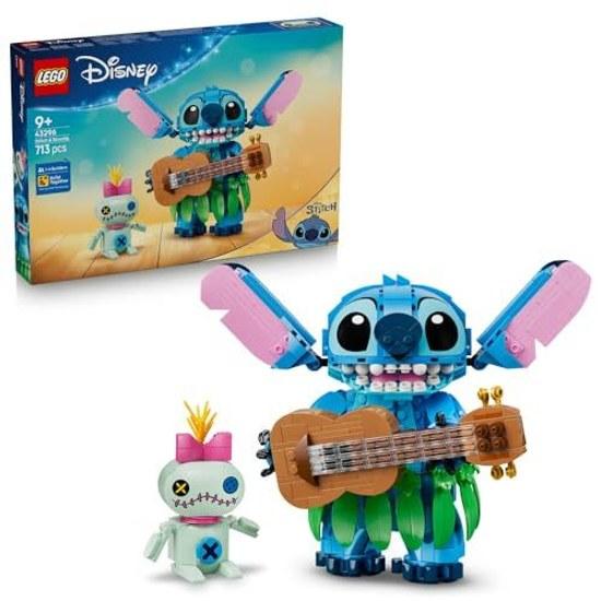 LEGO Disney Stitch Scrump toy birthday present blocks girls boys children 9 years old 10 11 elementary school goods animals creatures 43296