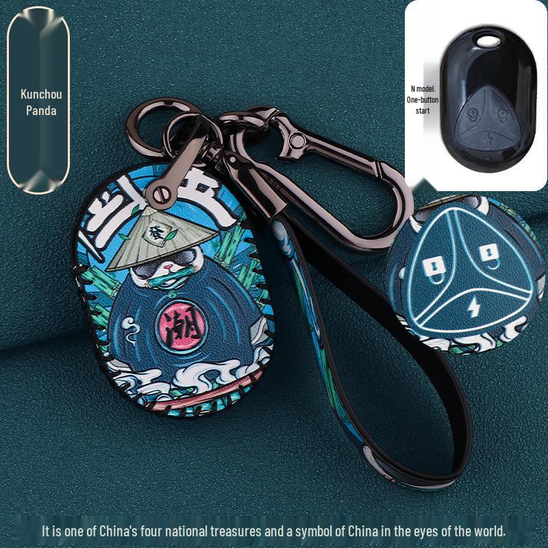 Yadea Oman 3.0 Kuaneng E3/E8S/Laida Cartoon Key Cover for Electric Vehicle