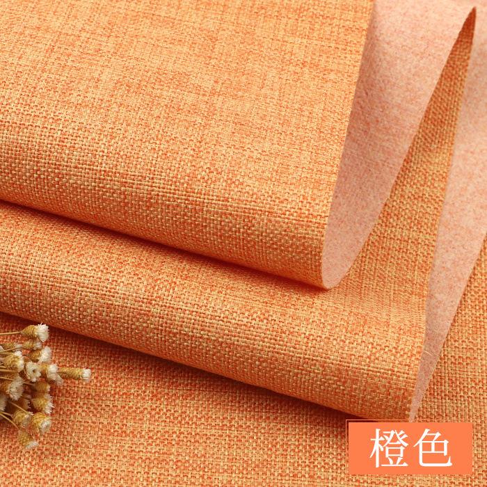 Dustproof Cloth Canvas Sofa Background Cloth Linen Cloth Fabric 100cm*150cm Cotton Linen Thickened Solid Color Fabric