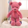 35cm Bear Teddy With Colored Bow Tie Plush Toy Stuffed Animal Doll Gifts Kids