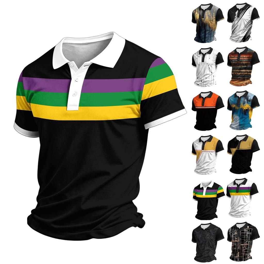 Men's Casual Short Sleeve Shirt