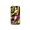 Nightmare Before Christmas PU Leather Long Wallet for Women Zip Clutch Purse Jack Skellington Makeup Bag Black 3pcs