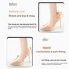 T Shape Foam Heel Pads Reduce Shoe Size Insert for Too Big High Heels Cushioning Protectors for Pain Relief and Comfort All Day