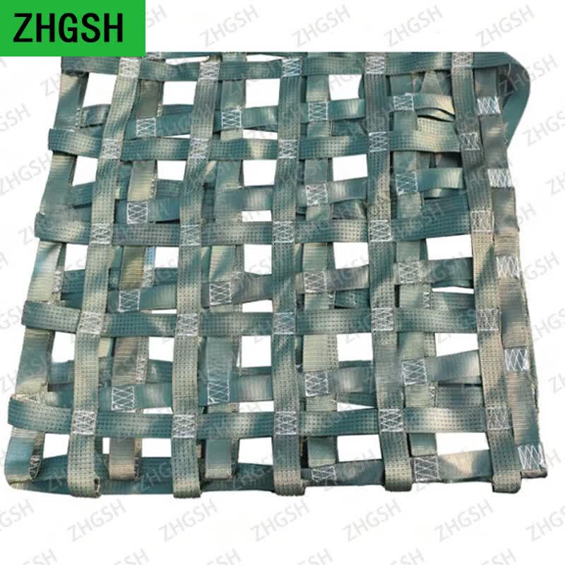 ZHGSH Military Green Flat Cargo Lifting Net