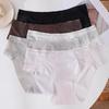 CINOON Sexy Damen Low-Rise Slips Mesh & Spitze Spliced Slips Einfarbige Nahtlose Atmungsaktive Slips