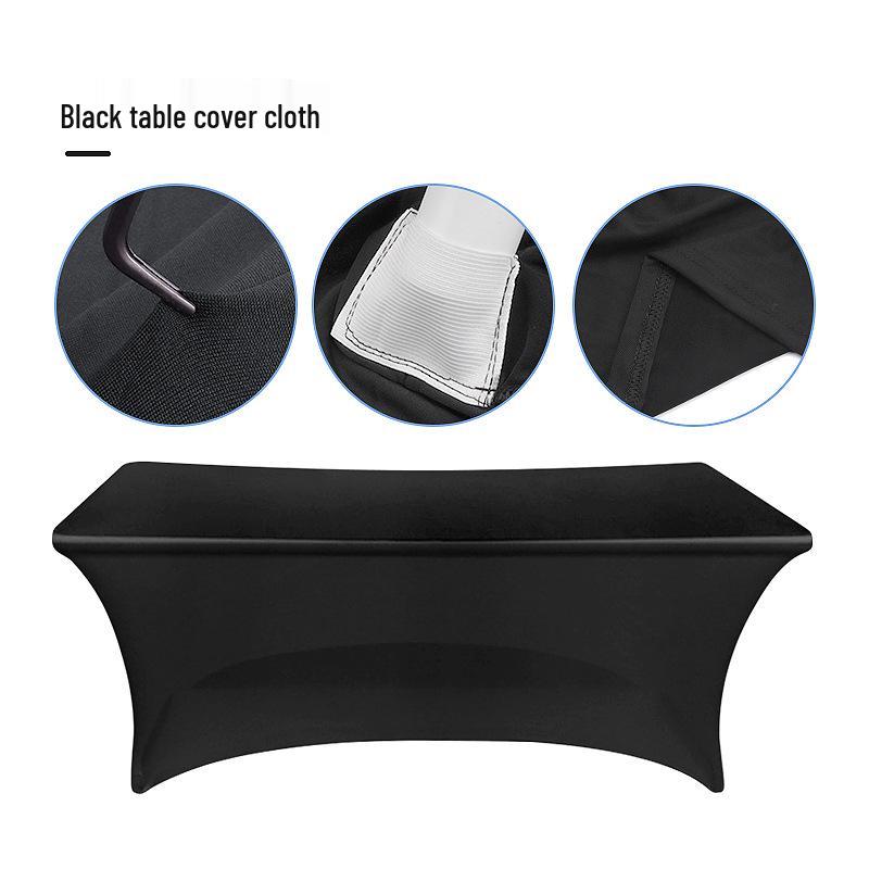 Super Elastyczny Pokrowiec na Prostokątny Stół Weselny i Koktajlowy Zewnętrzny
