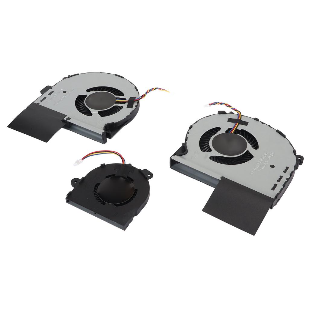 3pcs CPU GPU Cooling Fan Replacement Compatible for Asus ROG STRIX GL703GS GL703GS DS74 GL703 Laptop