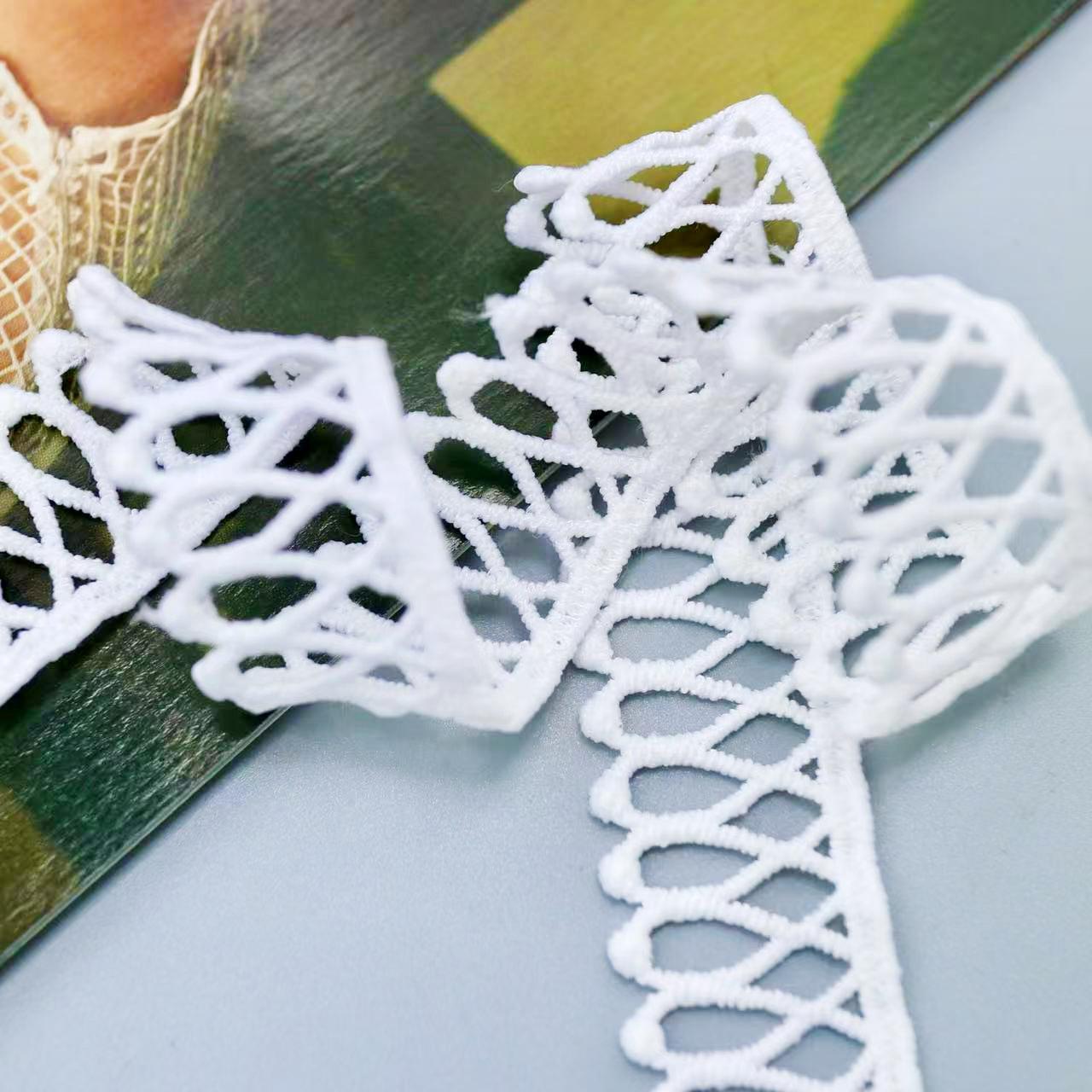 Water-Soluble Embroidery Milk Silk Water-Soluble Lace, Embroidery Water-Soluble Lace Clothing Accessories WM7775