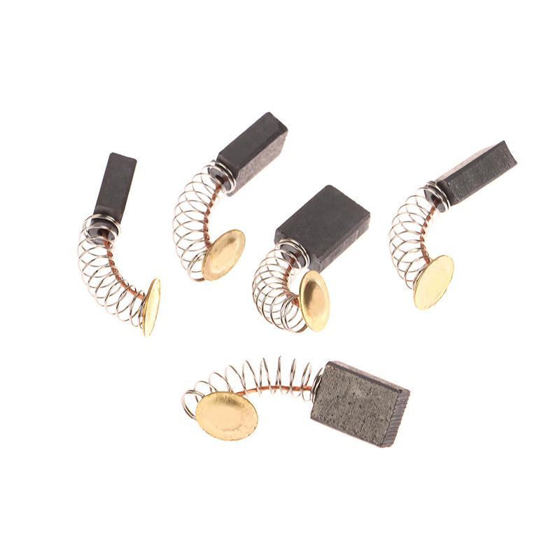 10 st Elektrisk Cirkelsåg 5016 Kolborstar Elektrisk Hammare Delar Grafitborste Vinkelslipmaskin Borsttillbehör