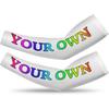Custom Arm Sleeve Personalized Cooling Compression Arm Shield Add Image Text Elastic Oversleeve Sleeves Covers