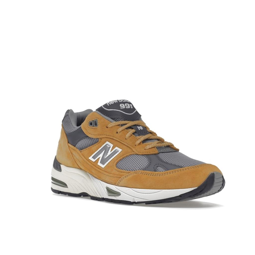 New Balance 991 Made In England Tan Grey Men Sneakers Dark-Grey M991TGG