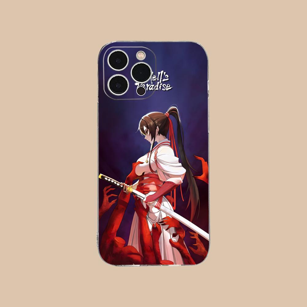 

Hell s Paradise Sagiri Phone Case for iPhone 17 16 15 14 13 12 11 X XR XS Air Pro Max Plus Mini Soft TPU Clear Cover iPhone XS Max