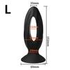 Wearable Silicone Anal Bead Butt Plug Prostate Massage Masturbation Sex Toys for Women Men Gay Adult Games Products 35/45/55 Mm