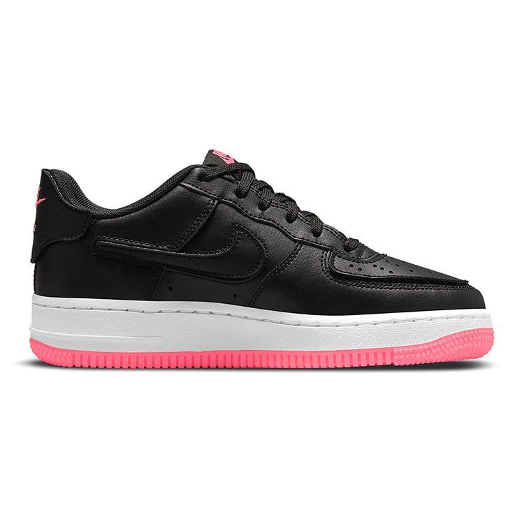Nike Air Force 1/1 GS Black Hyper Pink Kids Sneakers DB4545-005