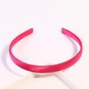 1.5CM Candy Color Satin-Fabric Wrapped Plastic Headband - DIY Hair Accessory