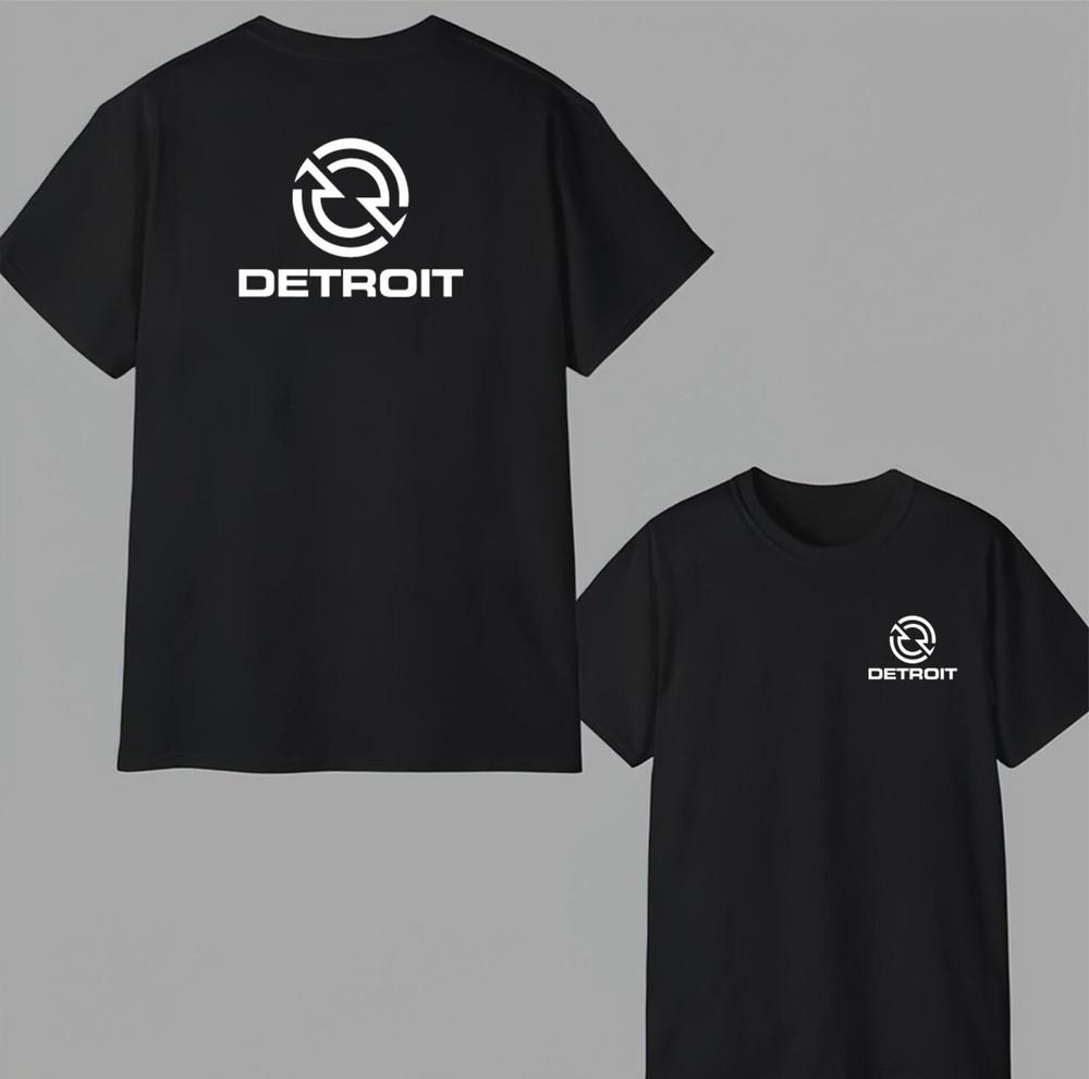 

Футболка для перегонів на машинах Detroit Diesel Power, розмір S-3XL, подарунок для водія вантажівки. L