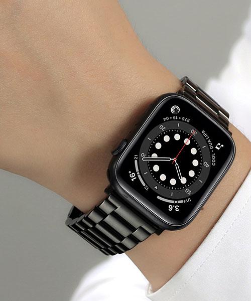 Seinteuseukoteuleondeon [Apple/Galaxy] Smartwatch Premium Metallarmband (Wähle 1 von 2) / Str-M01M