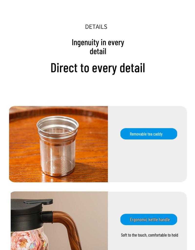 1500ml Stainless Steel Tea Brewing Thermos