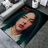 Billie Eilish Individualaus pavadinimo kilimas svetainei, miegamajam, namų sofos dekoravimui, vaikų žaidimų neslystantis grindų kilimėlis