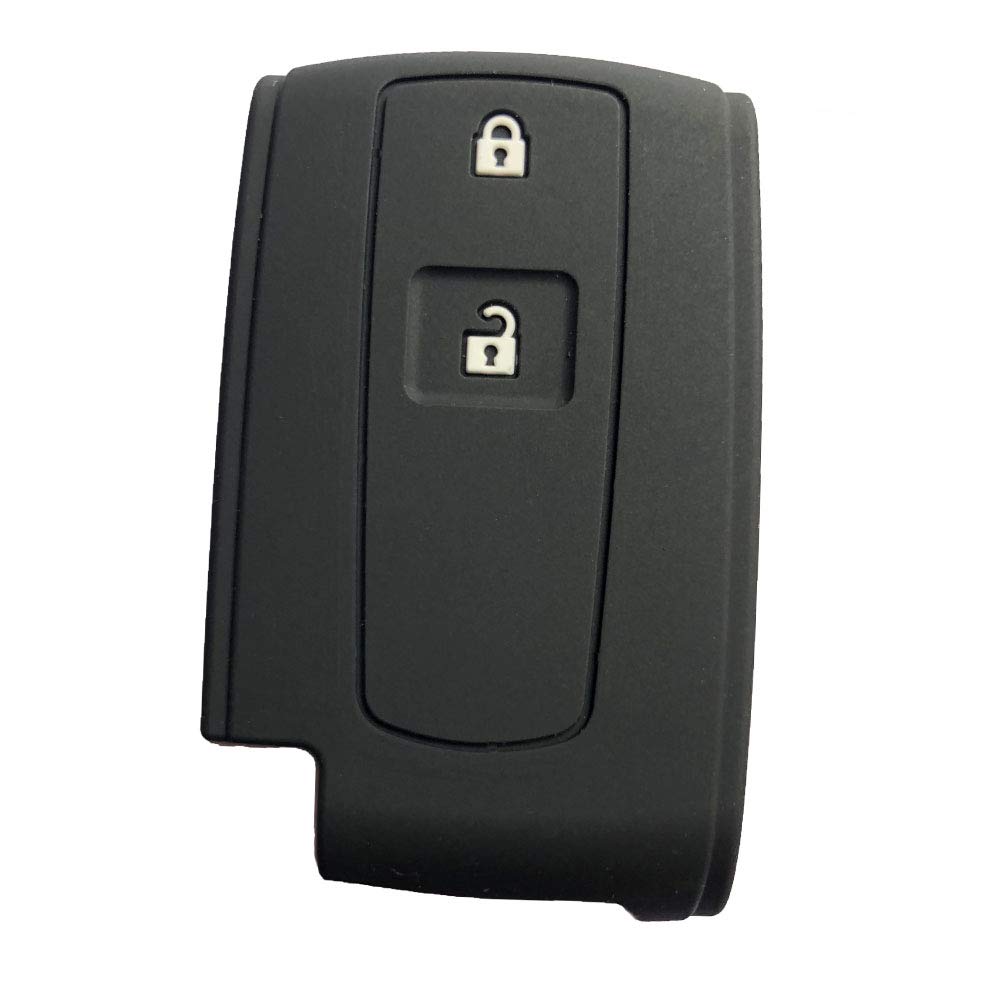 

ZIAN Силиконовый чехол для смарт-ключа с 2 кнопками для автомобилей Daihatsu, Для Tanto, Tanto Custom, чёрный