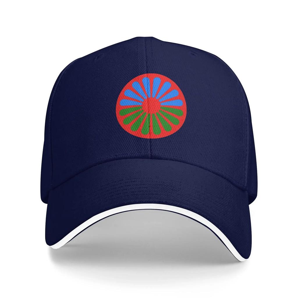 Romani Gypsy Circle Casual Baseball Cap Tennis Skate Hip Hop Hats Summer Sun Visor UnisexTeens Vintage Baseball Caps