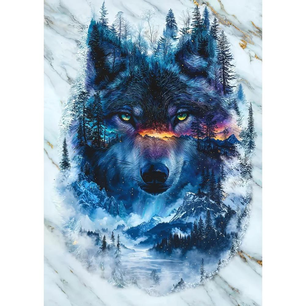 Majestätischer Geist der Wildnis Poster Tiere Bär Phönix Wiedergeburt Drucke Leinwandmalerei Wandbilder Heim Wohnzimmer Dekor