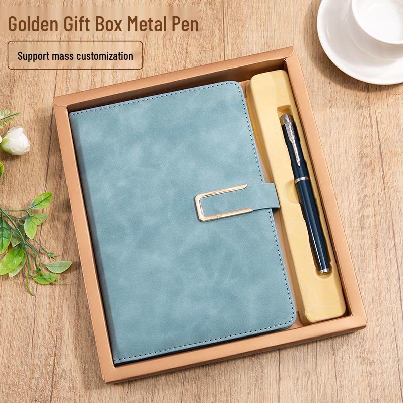 Luxury Logo Notebook Gift Set - Business Pages, Perfect for Corporate Souvenirs