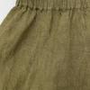 Maison De Vacances Khaki 100% Linen Long Skirt Skirt Not Written khakiUsed