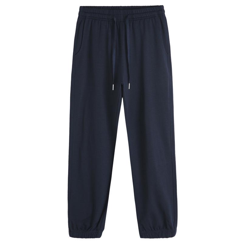 Women's Casual Summer Cotton Harem Sweatpants - Loose Fit, Cuffed, Sports Style