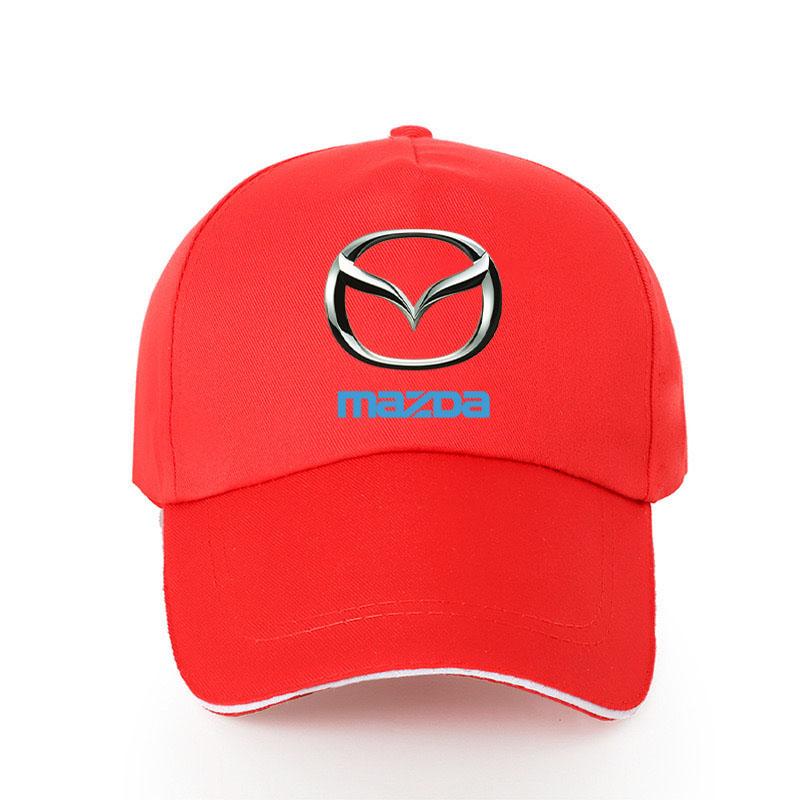 Modische Hip Hop Baseballkappe Outdoor-Sonnenhüte Sport-Freizeitkappen für Mazda M3 M6 MP Skyactiv Axela Atenza Biante BT-50 CX-30