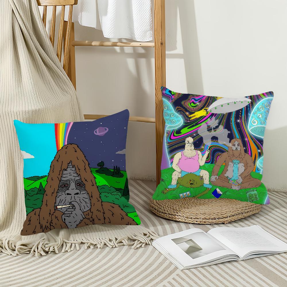 Cartoon The Big Lez show Pillow Case Office Cushions Suitable For Sofa Car Bedroom Decorative Cushion Cover
