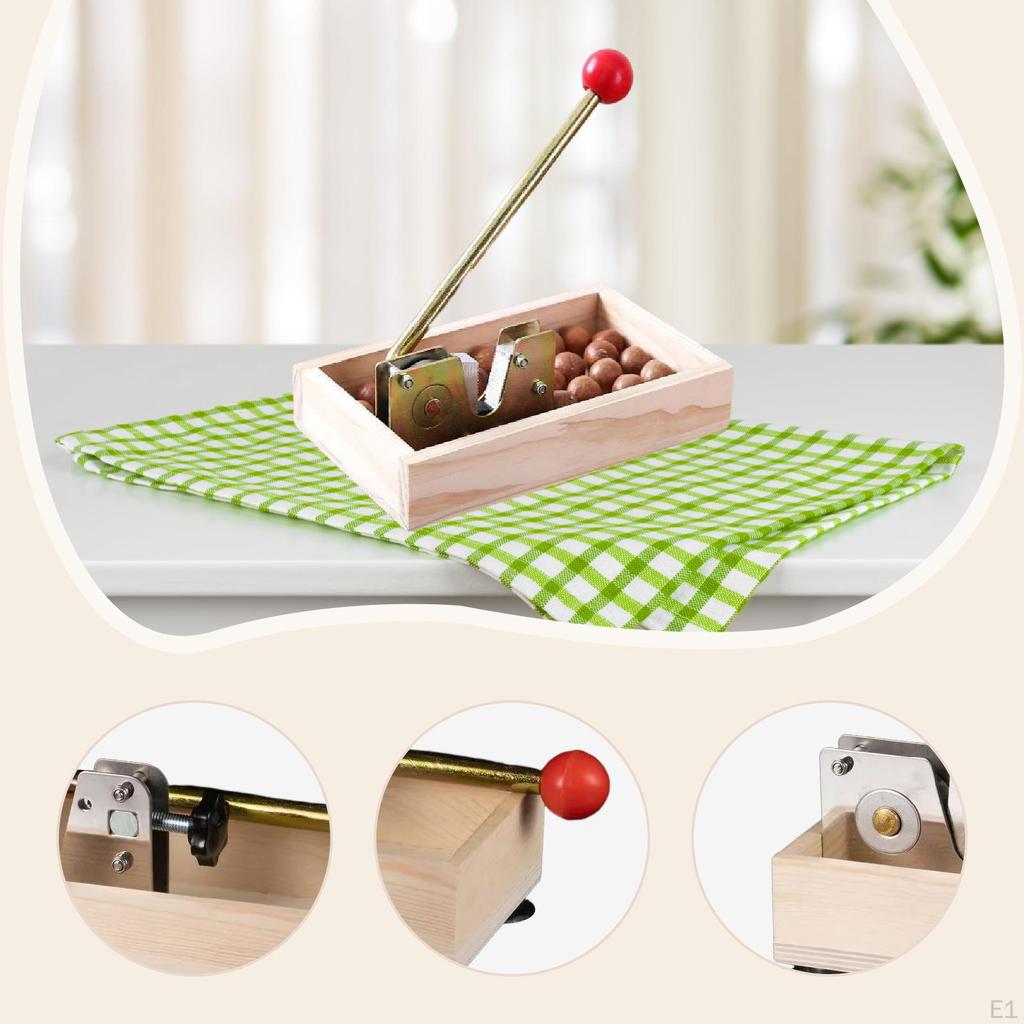 Macadamia Opener Comfort Handle Multifunction Manual Portable Kitchen Gadget