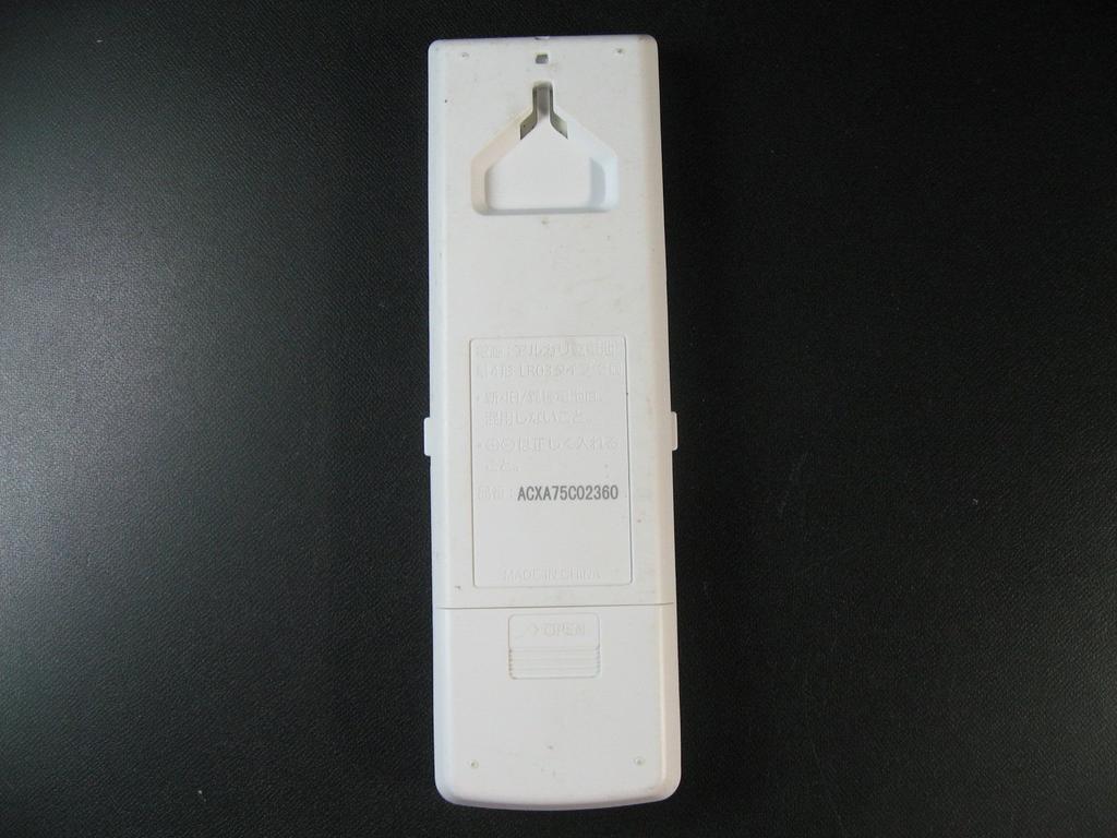 Panasonic air conditioner remote control ACXA75C02360
