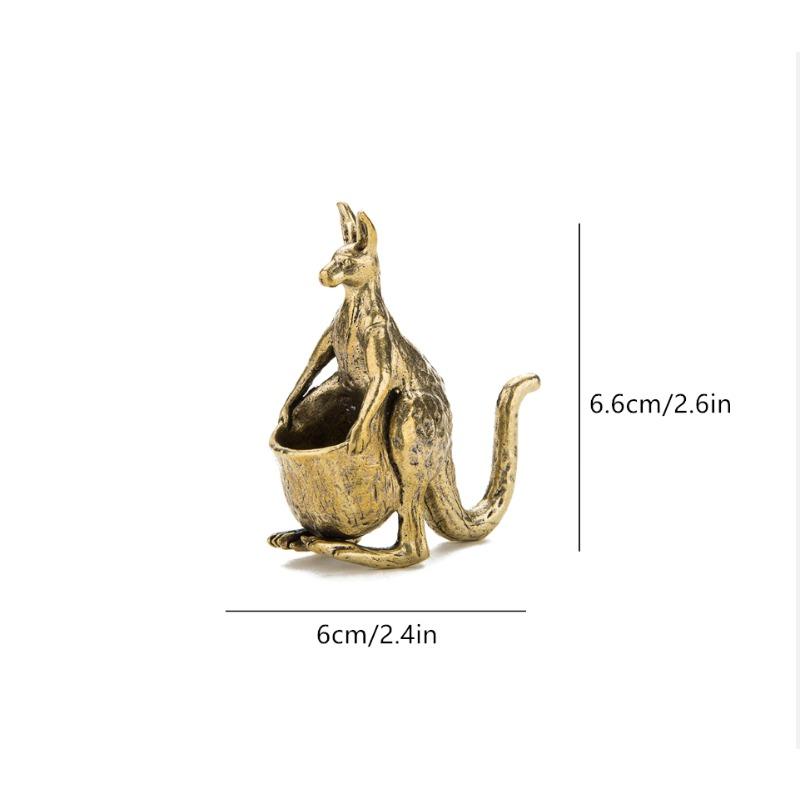 Vintage Brass Crab Statue Home Furnishing Ornaments Antique Copper Animal Miniature Figurines Desktop Toy Decoration Accessories