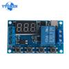 1PCS DC 6-30V Support Micro USB 5V LED Display Automation Cycle Delay Timer Switch Off Delay Time Relay Module 6V 9V 12V 24V