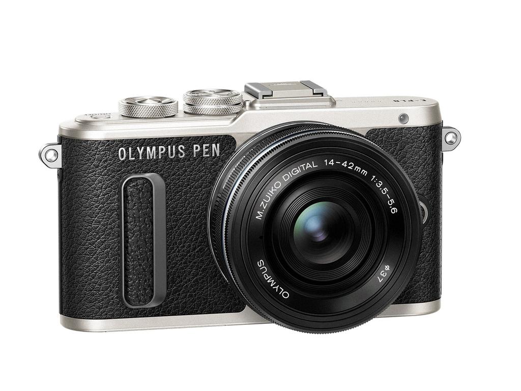 OLYMPUS Mirrorless Camera EZ Double Zoom Kit Black E-PL8