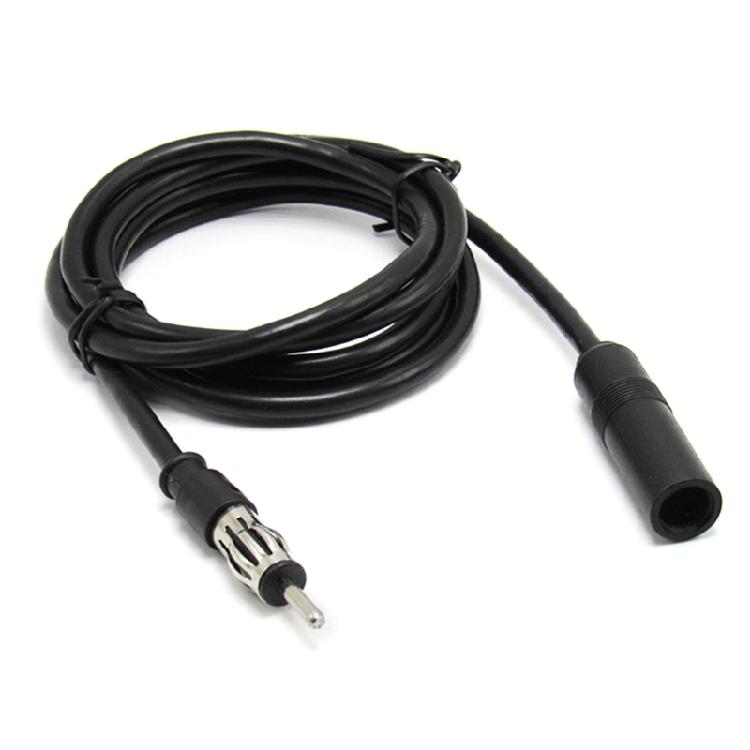 Car Radio Antenna Extension Adapter Cord, 35cm Cable Length for Better Signal Access Improved Reception In Remote Areas