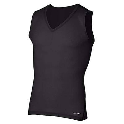[Fine Track] Dry Layer Basic Sleeveless Men's FUM0425 (Black, M)