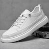Fashion New Genuine Leather Mens Shoes Comfortable Outdoor Sneakers High Quality Skateboard Casual shoes Fashion Sport Male Footwear2024