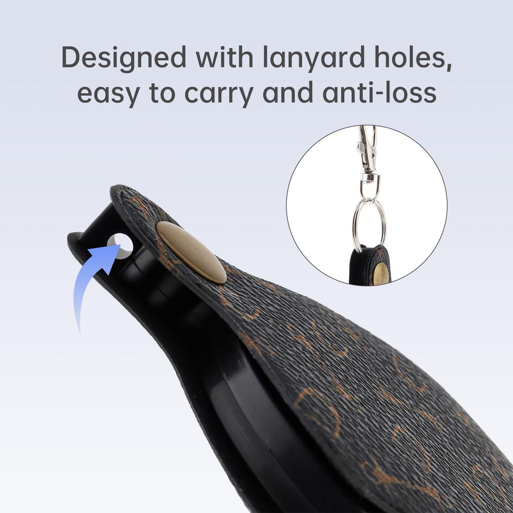 15X Folding Optical Glass Pocket Magnifier Kit with Keychain HD Lens for Repair Read Hobby Professional Portable