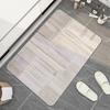 Super absorpční koupelnová předložka Protiskluzové geometrické předložky do vany Diatom Rychleschnoucí koberec do sprchy Severská kuchyně Rohožka Tapis De Bain